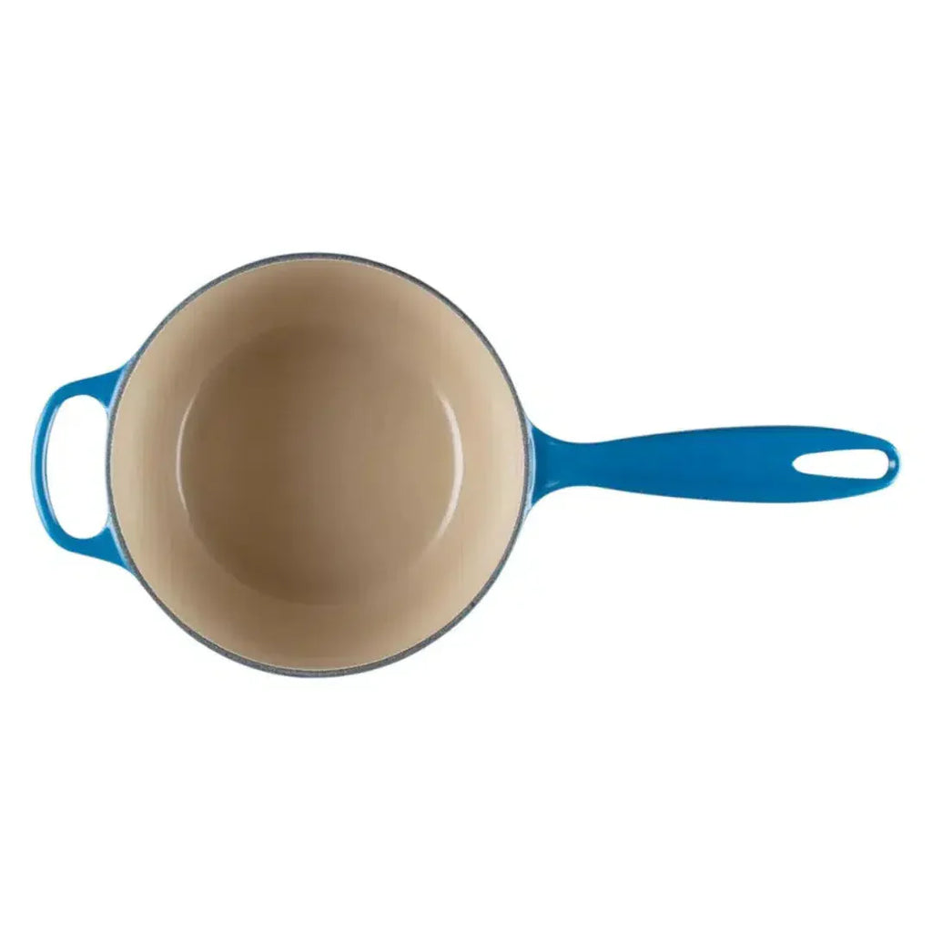 Panela Le Creuset Molheira Signature Azul Marseille 1,5L 16cm