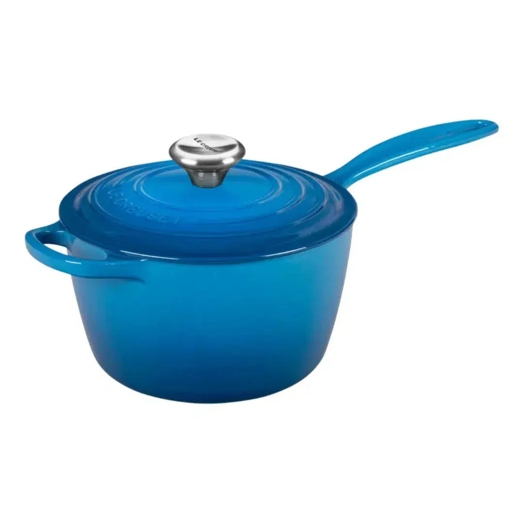 Panela Le Creuset Molheira Signature Azul Marseille 1,8L 18cm