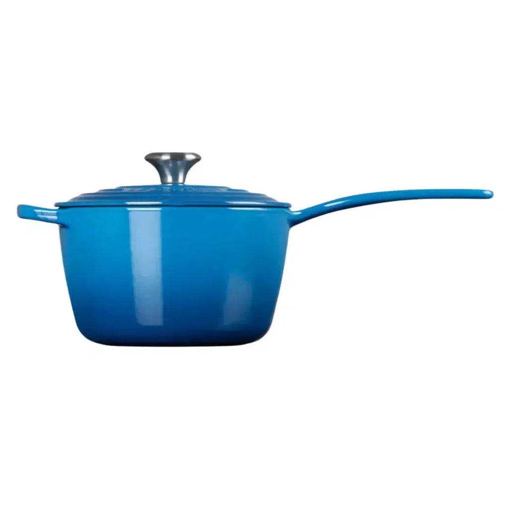 Panela Le Creuset Molheira Signature Azul Marseille 1,8L 18cm