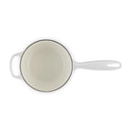 Panela Le Creuset Molheira Signature Branca com Pegador Dourado 1,5L 16cm