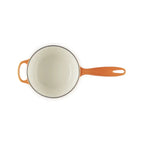 Panela Le Creuset Molheira Signature Flamme Dorée com Pegador Dourado 1,8L 18cm