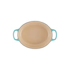 Panela Le Creuset Oval Signature Azul Caribe 4,1L 27cm