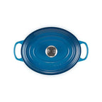 Panela Le Creuset Oval Signature Azul Marseille 4,1L 27cm