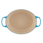 Panela Le Creuset Oval Signature Azure 6,3L 31cm