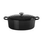 Panela Le Creuset Oval Signature Black Onyx 6,3L 31cm