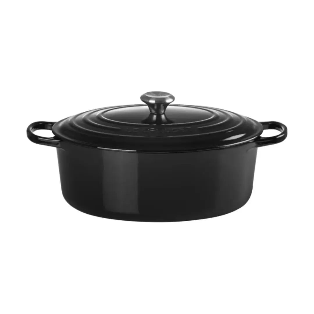 Panela Le Creuset Oval Signature Black Onyx 6,3L 31cm