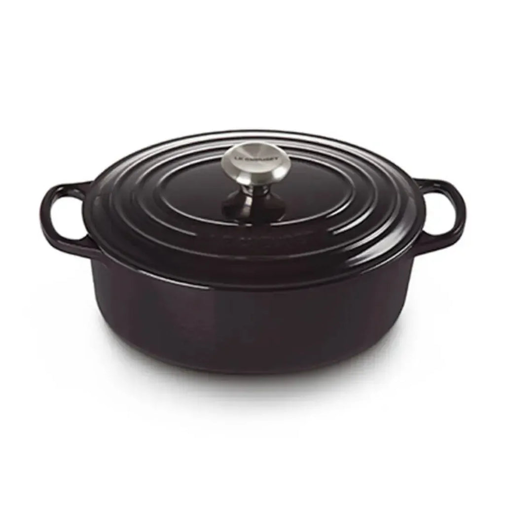 Panela Le Creuset Oval Signature Black Onyx 6,3L 31cm