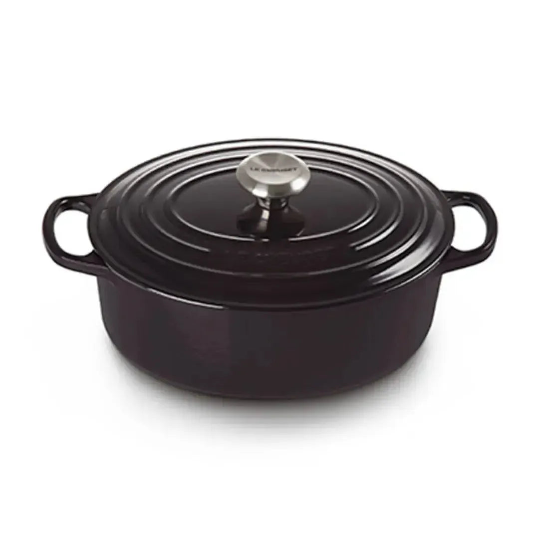 Panela Le Creuset Oval Signature Black Onyx 6,3L 31cm