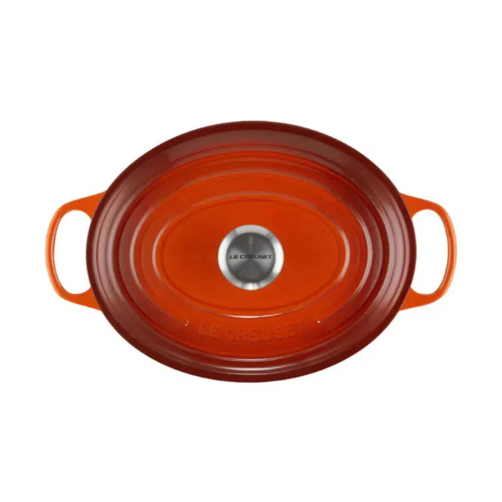 Panela Le Creuset Oval Signature Cayenne 4,7L 29cm