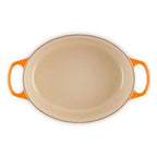Panela Le Creuset Oval Signature Laranja 4,1L 27cm