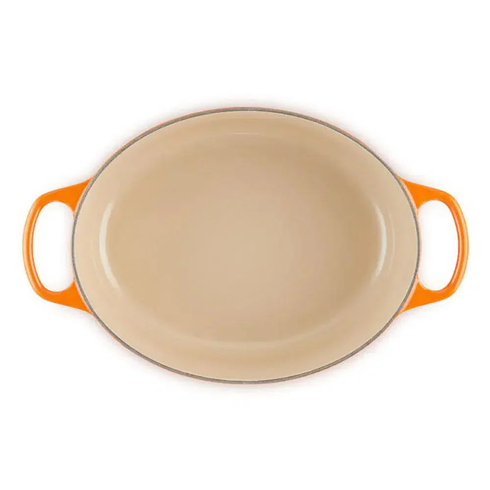 Panela Le Creuset Oval Signature Laranja 4,1L 27cm