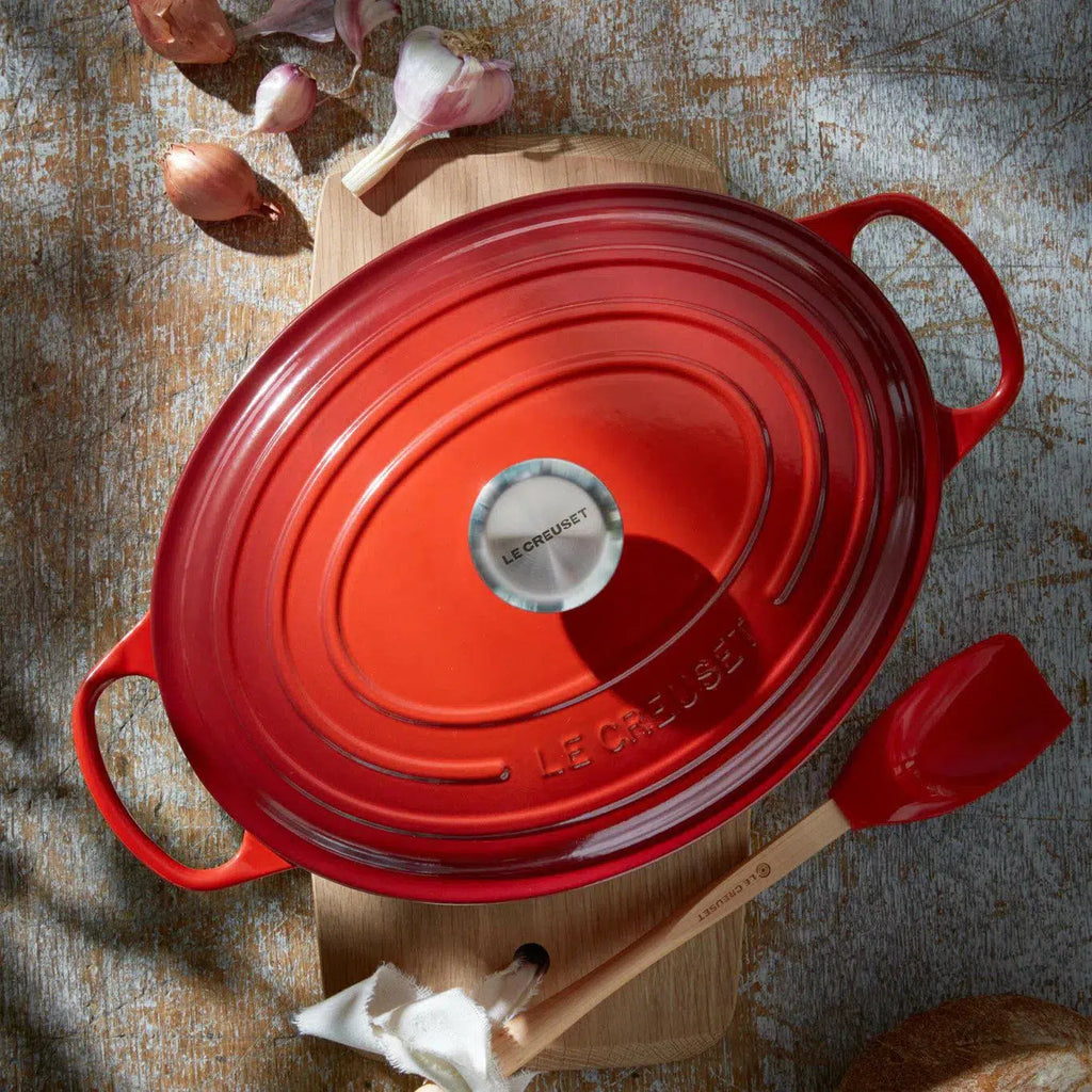 Panela Le Creuset Oval Signature Vermelha 4,1L 27cm