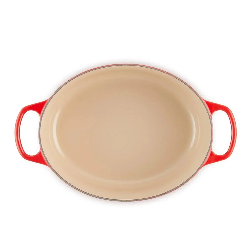 Panela Le Creuset Oval Signature Vermelha 4,1L 27cm