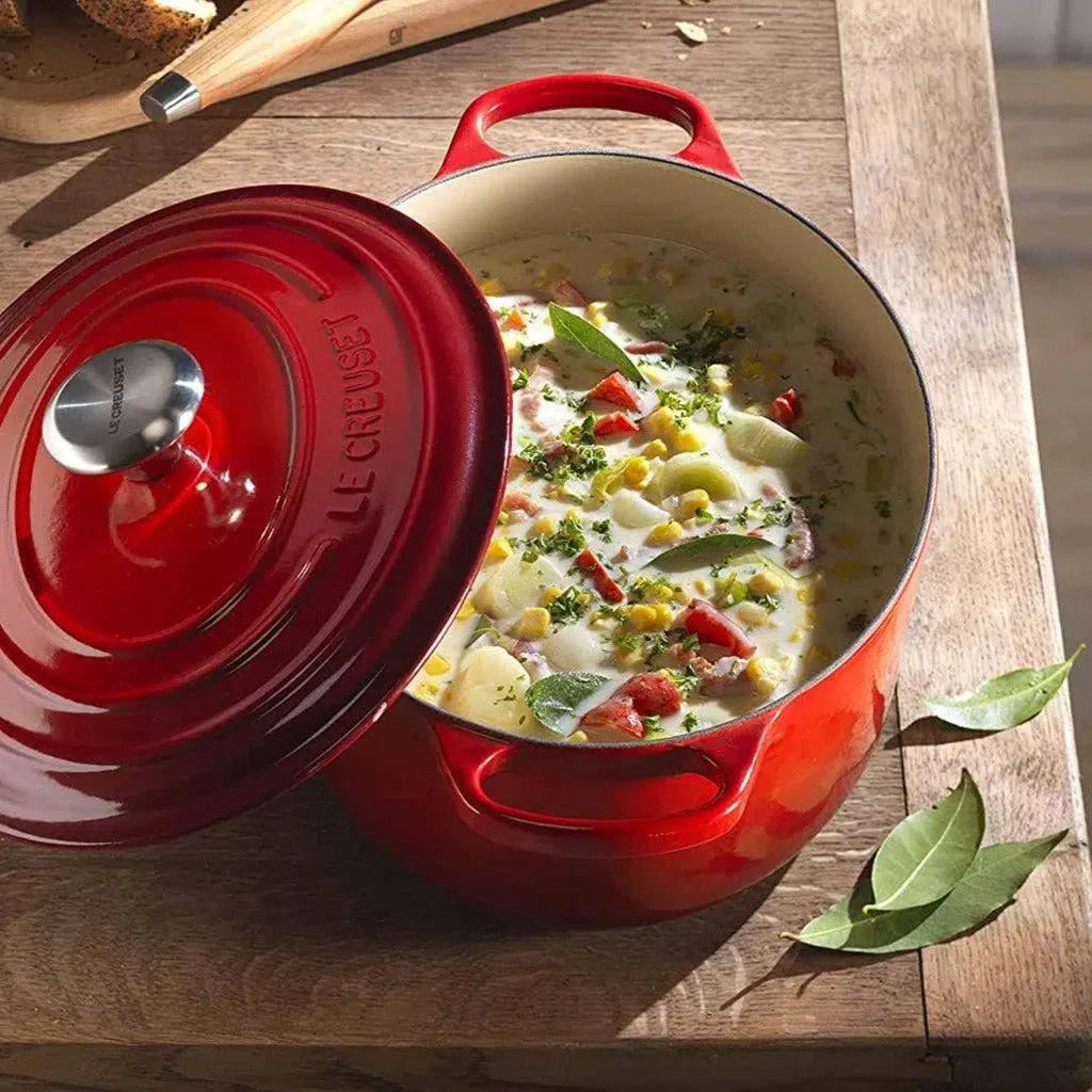Panela Le Creuset Oval Signature Vermelha 4,1L 27cm