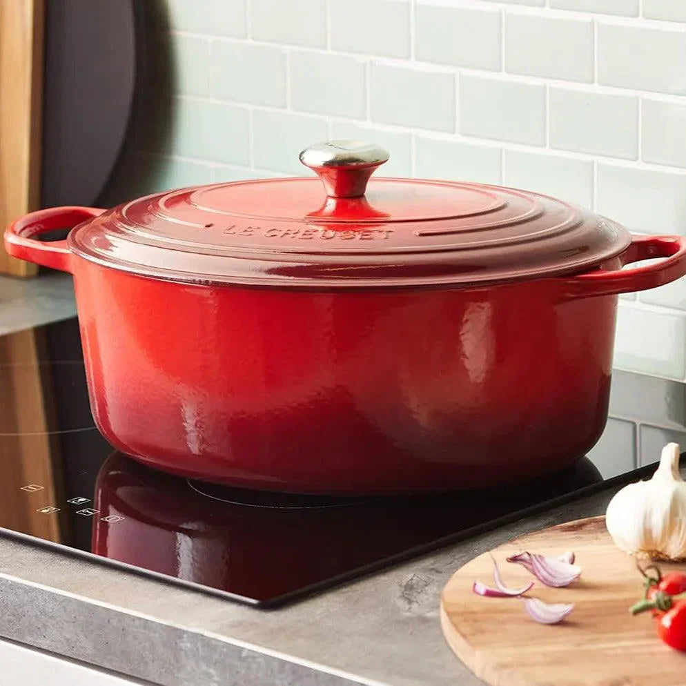 Panela Le Creuset Oval Signature Vermelha 4,1L 27cm