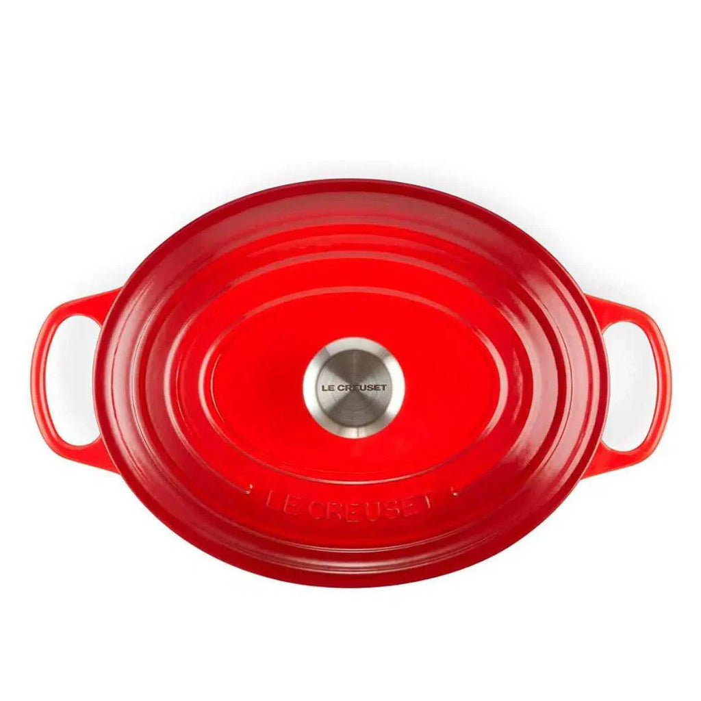 Panela Le Creuset Oval Signature Vermelha 4,1L 27cm