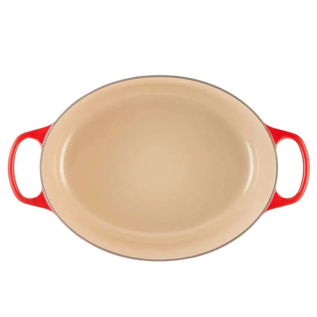 Panela Le Creuset Oval Signature Vermelha 4,1L 27cm
