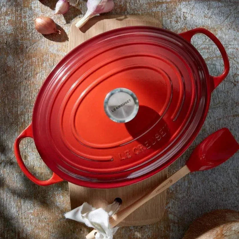 Panela Le Creuset Oval Signature Vermelha 4,1L 27cm