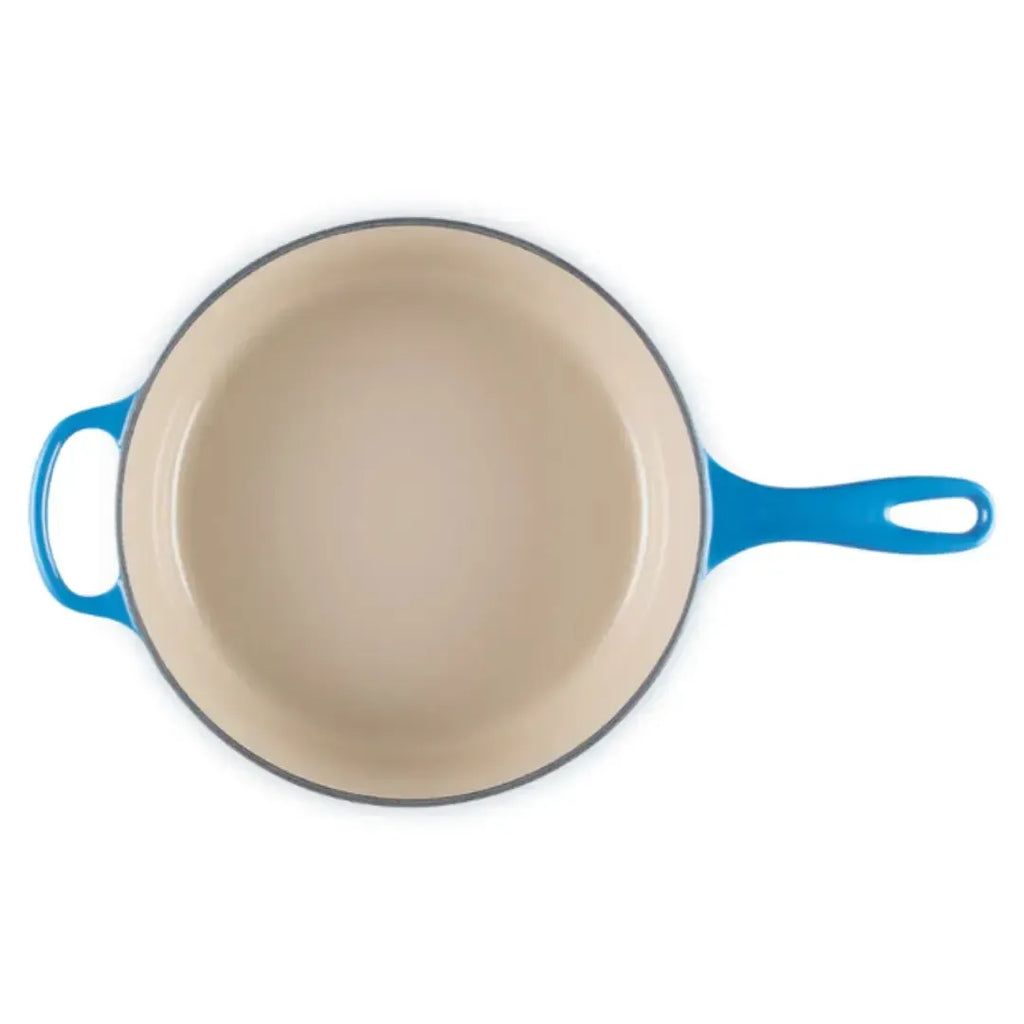 Panela Le Creuset Redonda Cassadou Signature Azure 5,3L 26cm
