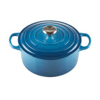 Panela Le Creuset Redonda Signature Azul Marseille 1,8L 18cm