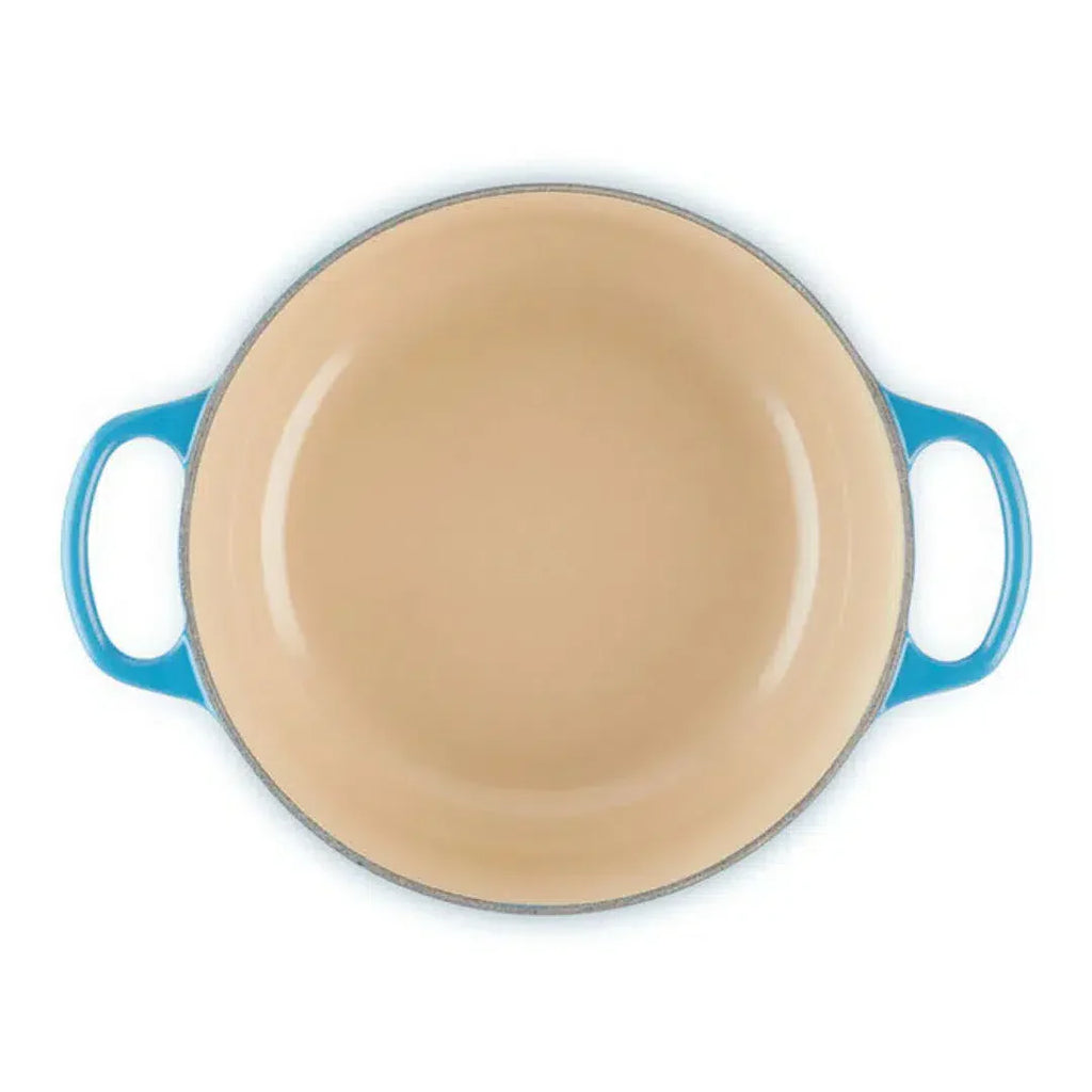 Panela Le Creuset Redonda Signature Azul Marseille 6,7L 28cm