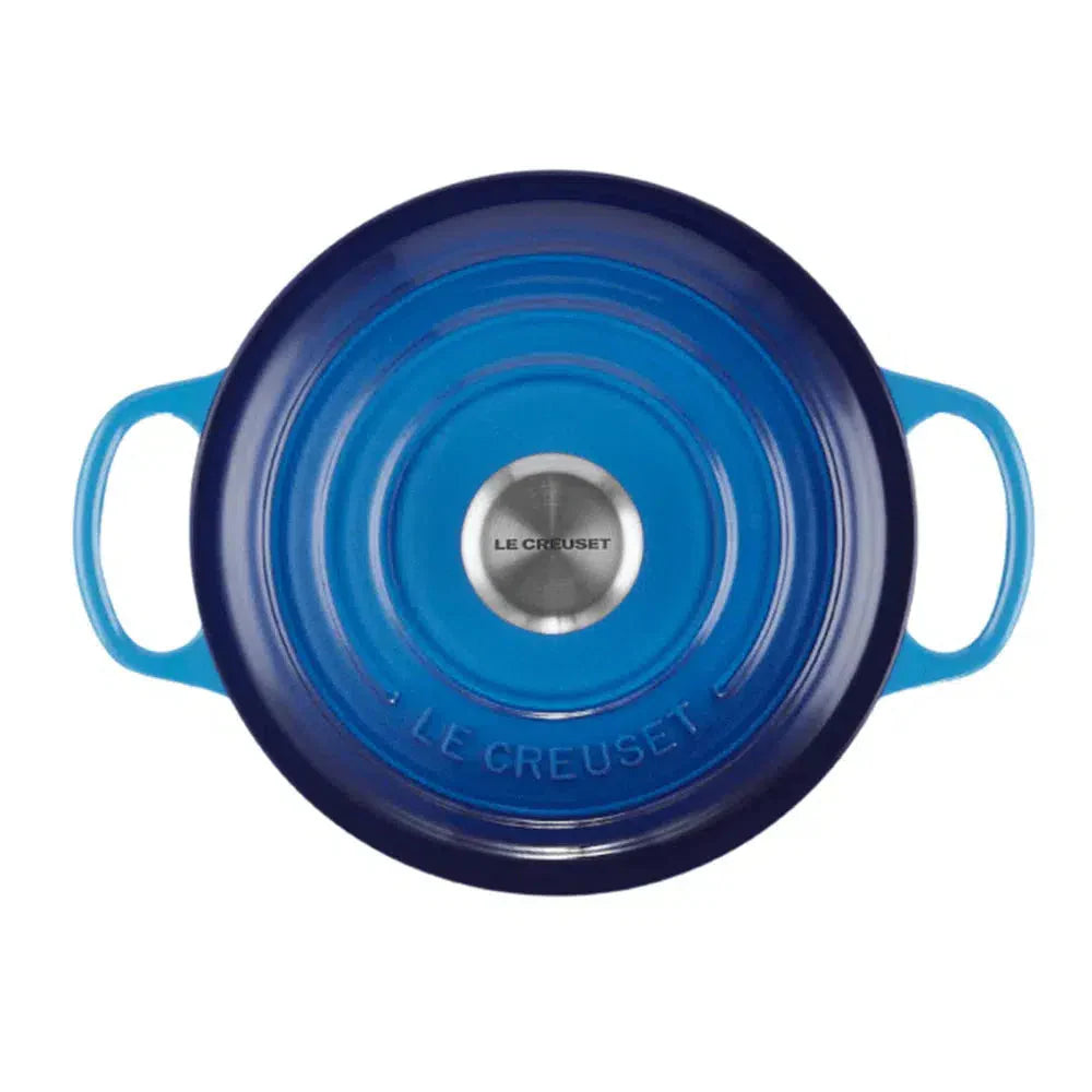 Panela Le Creuset Redonda Signature Azure 2,4L 20cm