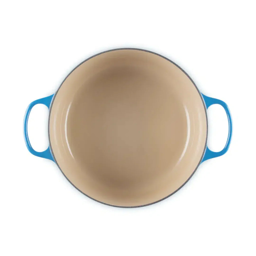 Panela Le Creuset Redonda Signature Azure 8,4L 30cm