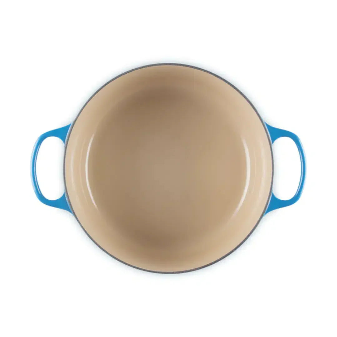 Panela Le Creuset Redonda Signature Azure 8,4L 30cm