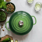 Panela Le Creuset Redonda Signature Bamboo 2,4L 20cm