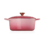Panela Le Creuset Redonda Signature Berry com Pegador Cobre 3,3L 22cm