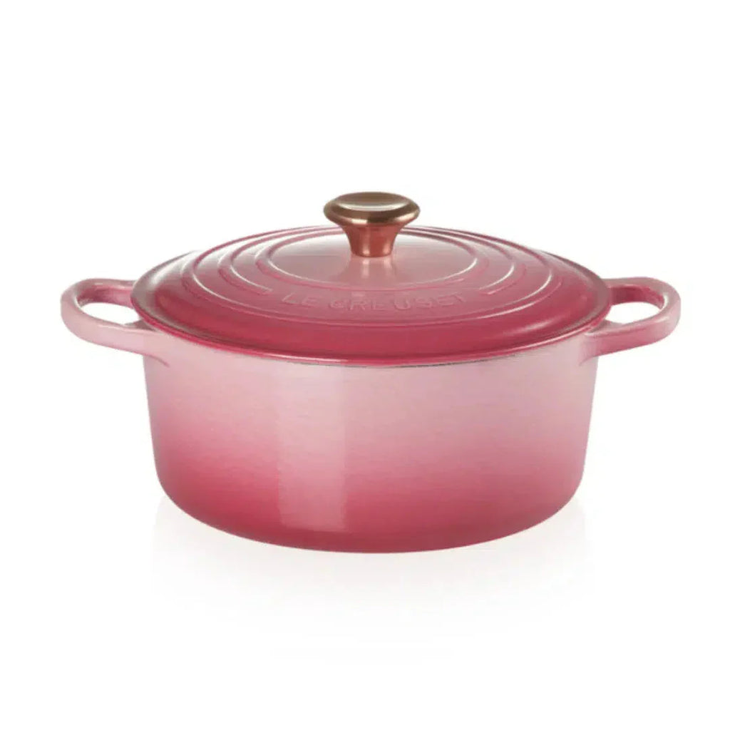 Panela Le Creuset Redonda Signature Berry com Pegador de Cobre 2,4L 20cm
