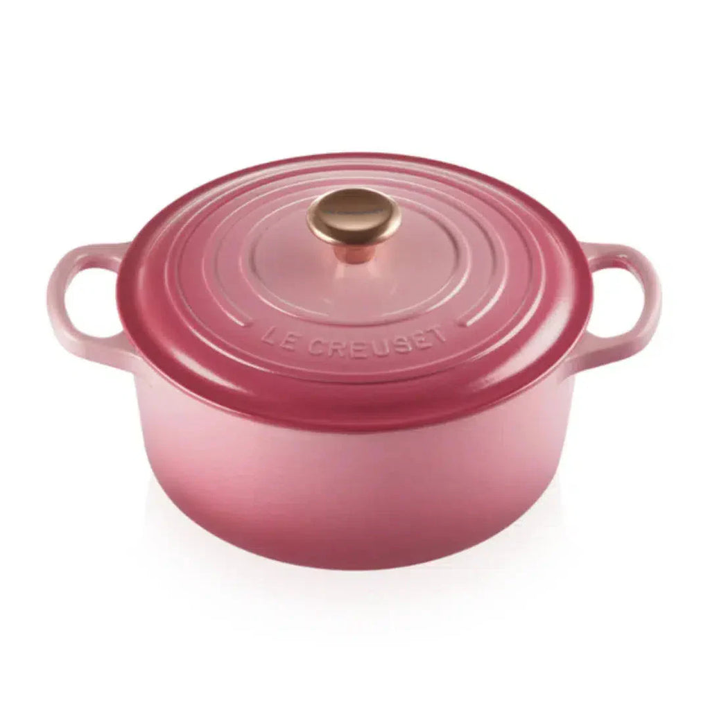 Panela Le Creuset Redonda Signature Berry com Pegador de Cobre 2,4L 20cm