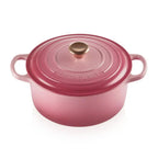 Panela Le Creuset Redonda Signature Berry com Pegador de Cobre 2,4L 20cm