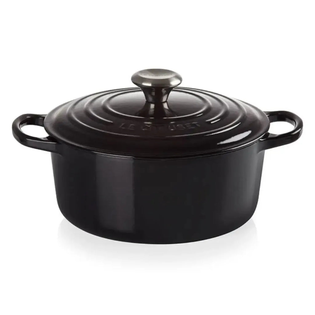 Panela Le Creuset Redonda Signature Black Onyx 4,2L 24cm