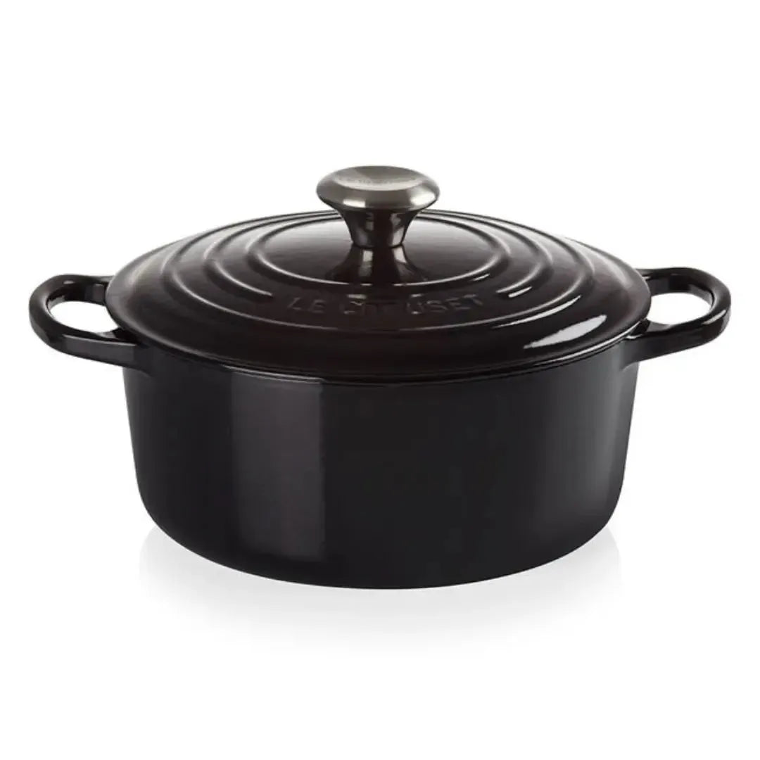 Panela Le Creuset Redonda Signature Black Onyx 4,2L 24cm