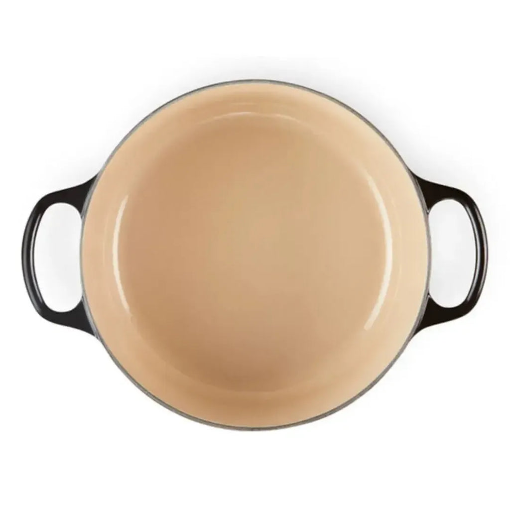 Panela Le Creuset Redonda Signature Black Onyx 4,2L 24cm