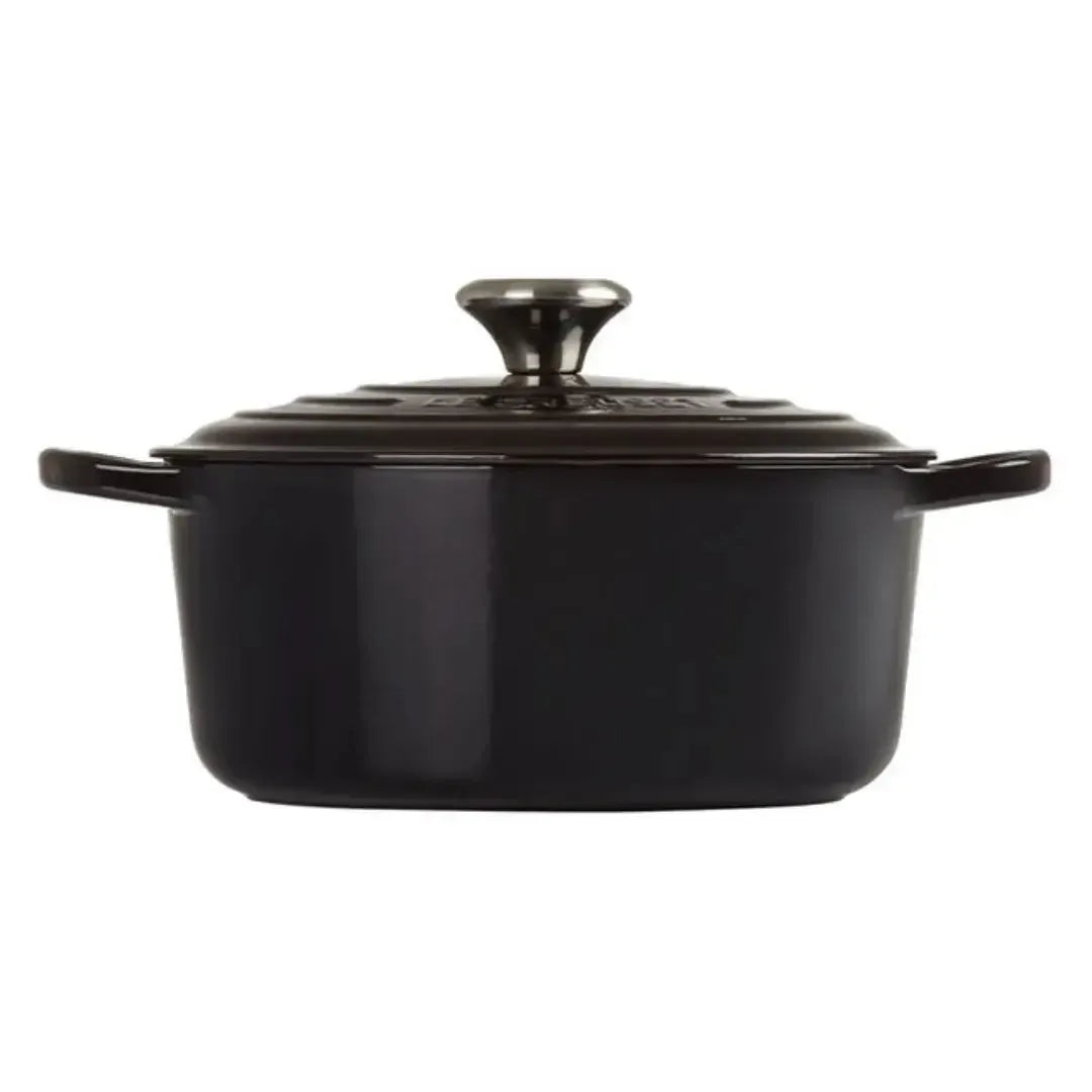 Panela Le Creuset Redonda Signature Black Onyx 6,7L 28cm
