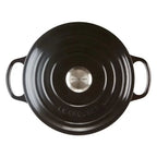 Panela Le Creuset Redonda Signature Black Onyx 6,7L 28cm