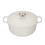 Panela Le Creuset Redonda Signature Branco 2,4L 20cm