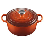 Panela Le Creuset Redonda Signature Cayenne 4,2L 24cm