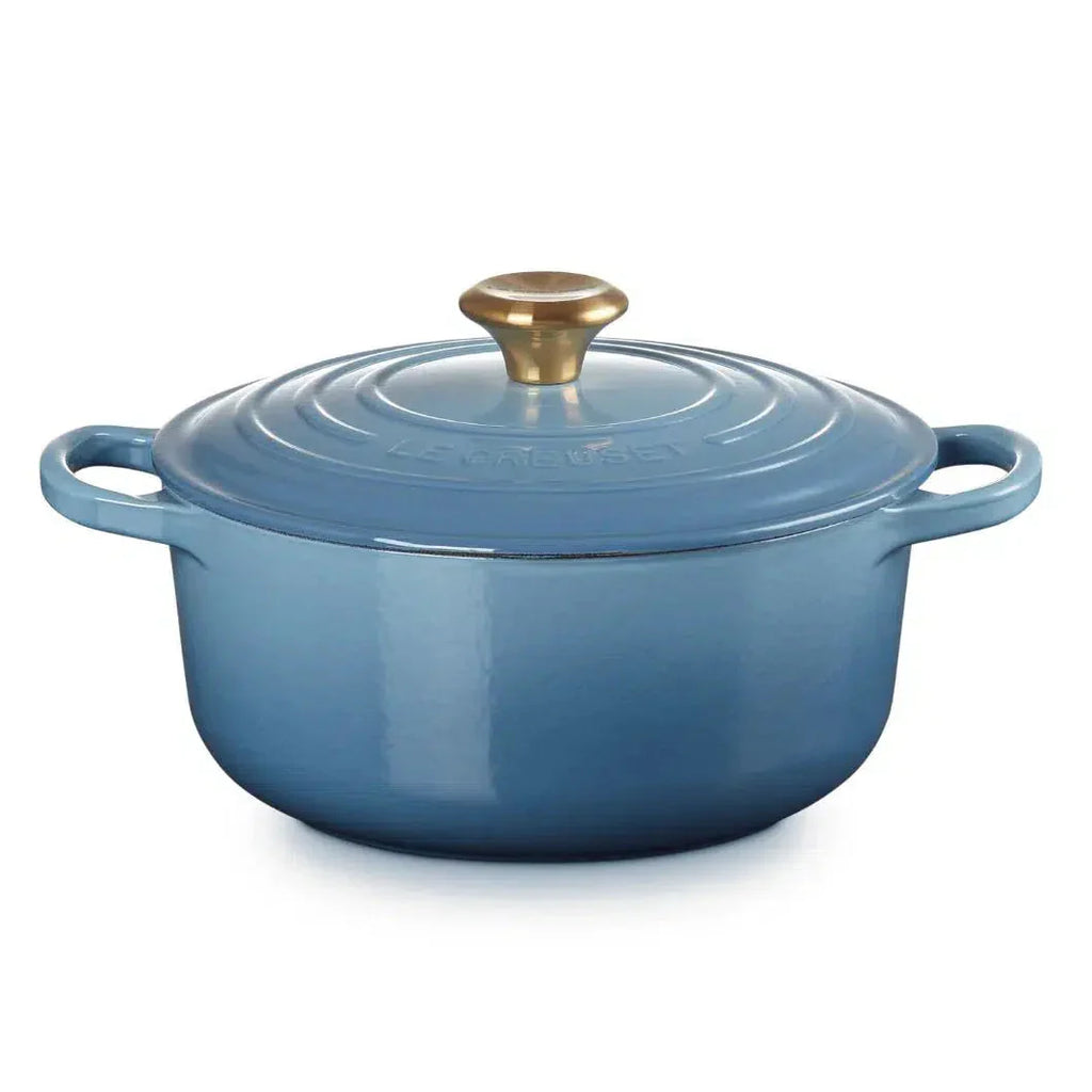 Panela Le Creuset Redonda Signature Chambray 6,7L 28cm
