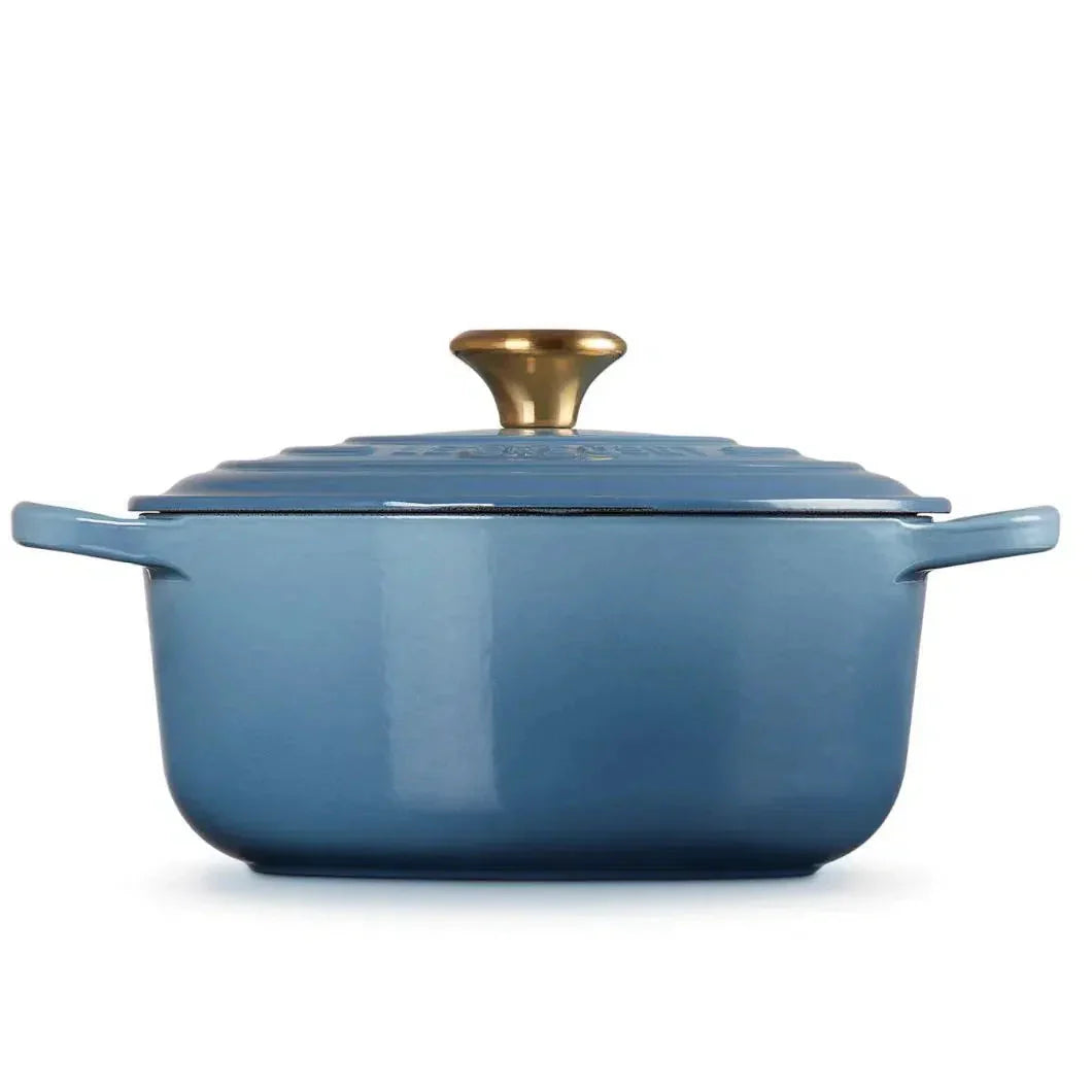 Panela Le Creuset Redonda Signature Chambray 6,7L 28cm