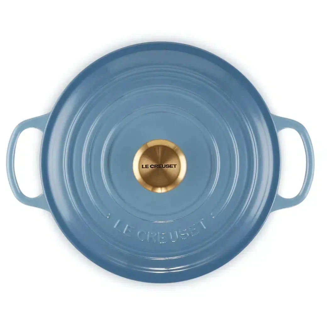 Panela Le Creuset Redonda Signature Chambray 6,7L 28cm