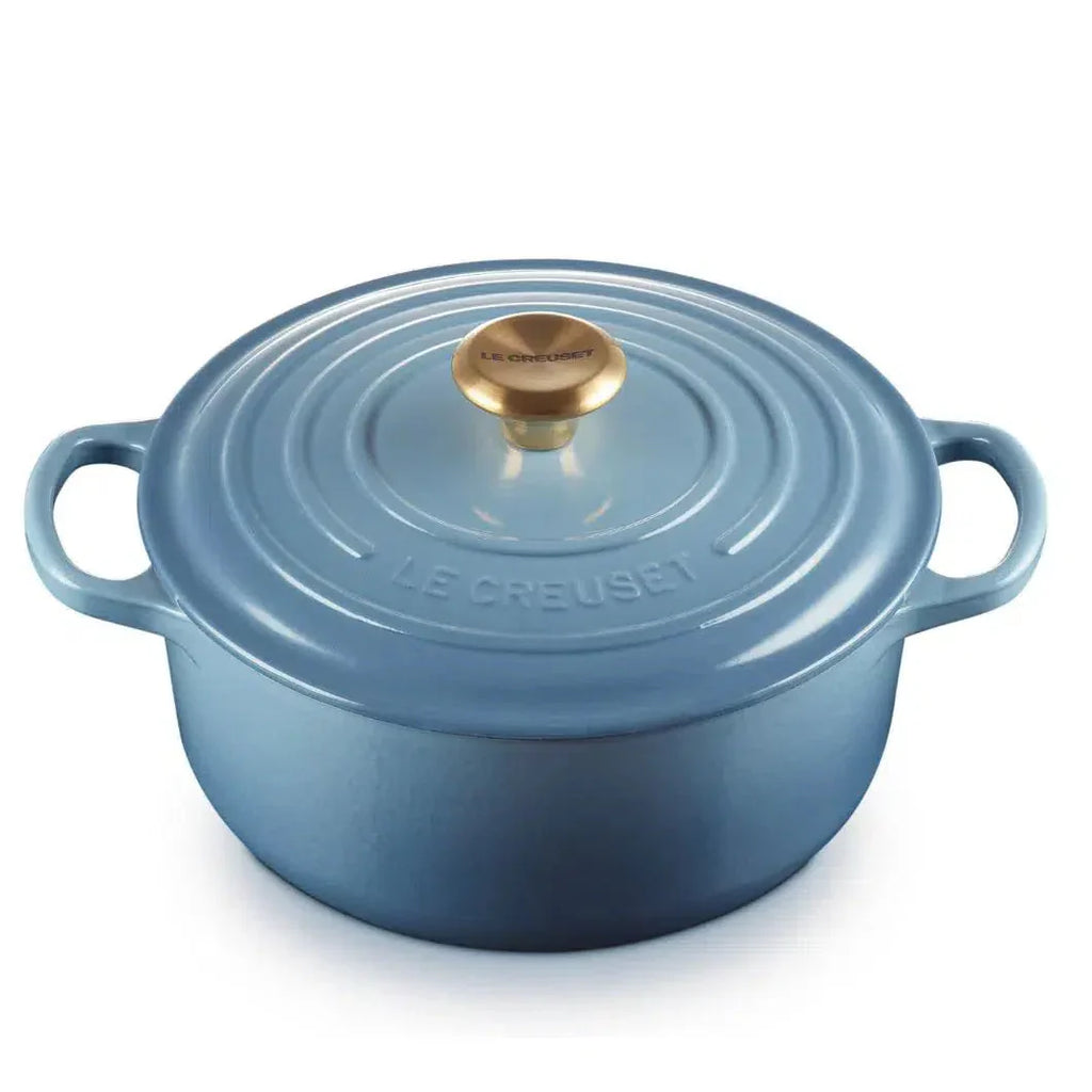 Panela Le Creuset Redonda Signature Chambray 6,7L 28cm