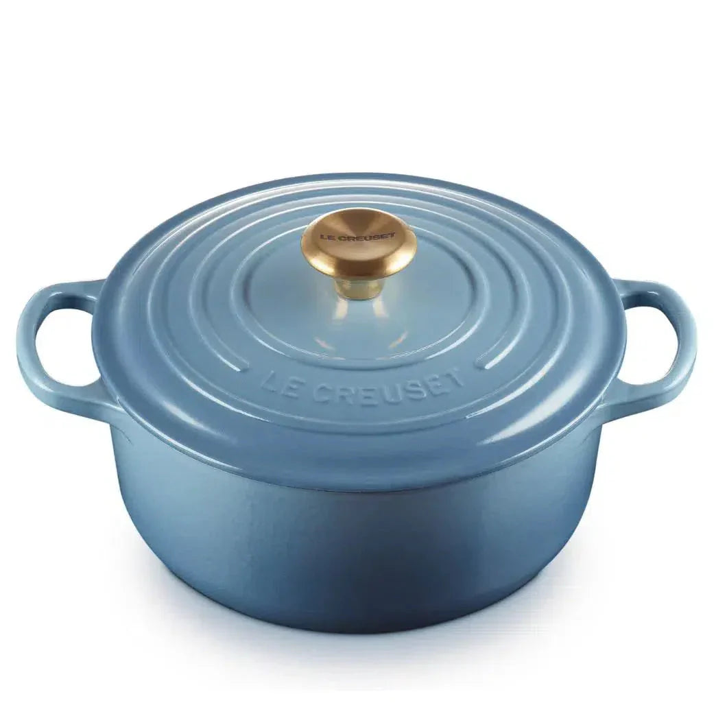 Panela Le Creuset Redonda Signature Chambray 6,7L 28cm