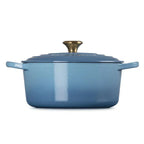 Panela Le Creuset Redonda Signature Chambray 6,7L 28cm