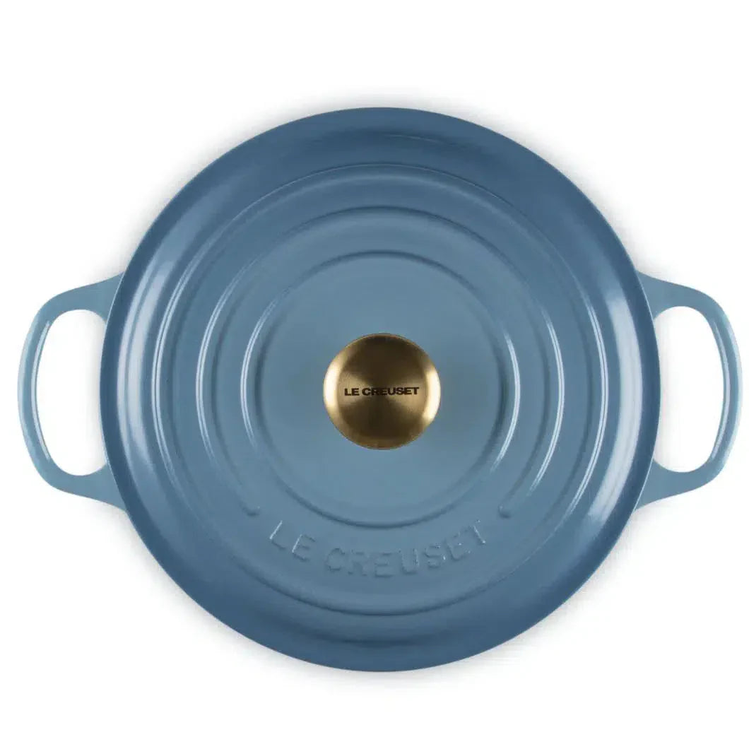 Panela Le Creuset Redonda Signature Chambray 6,7L 28cm