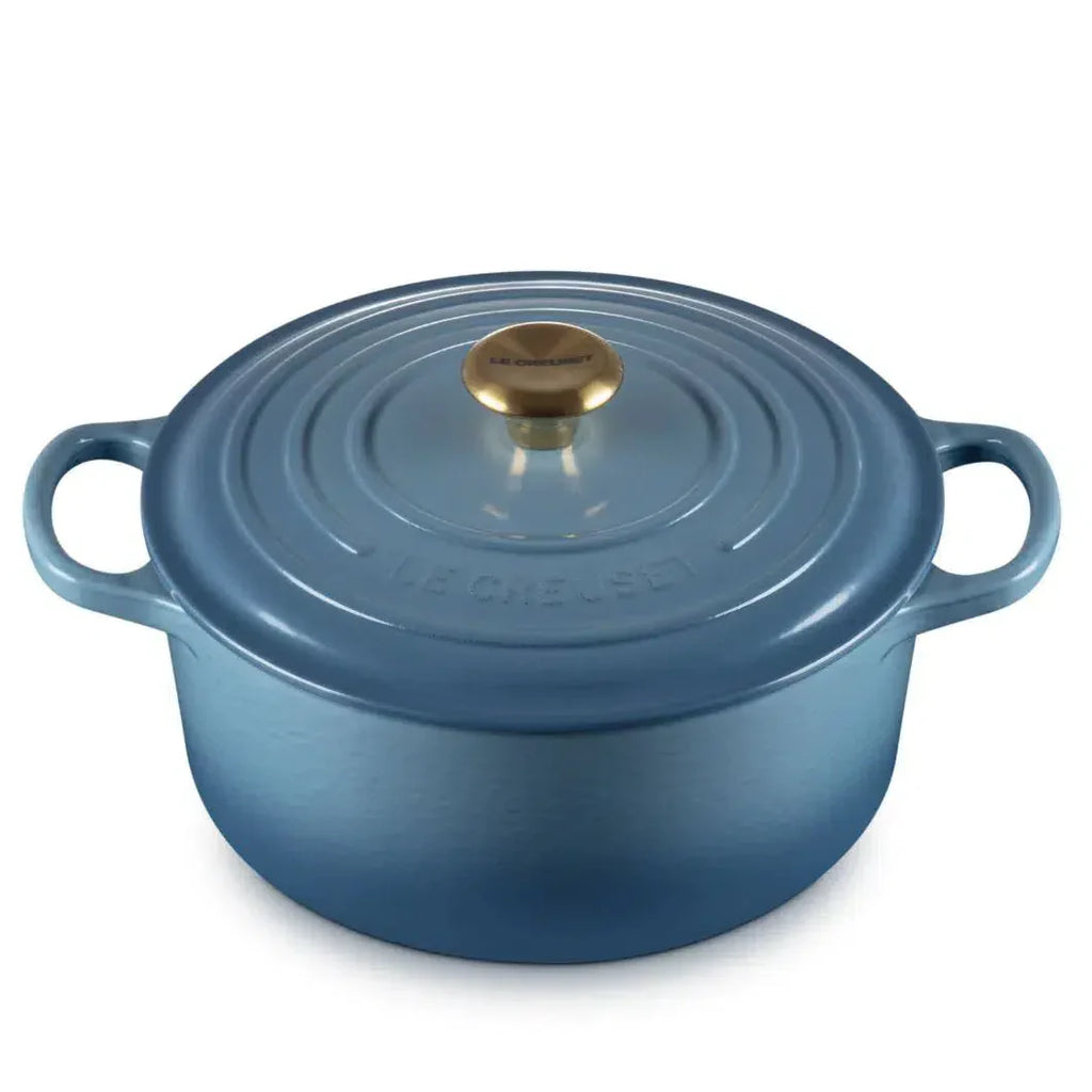 Panela Le Creuset Redonda Signature Chambray 6,7L 28cm