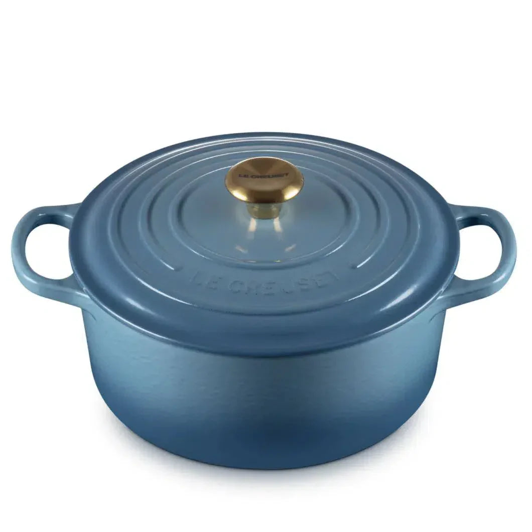 Panela Le Creuset Redonda Signature Chambray 6,7L 28cm