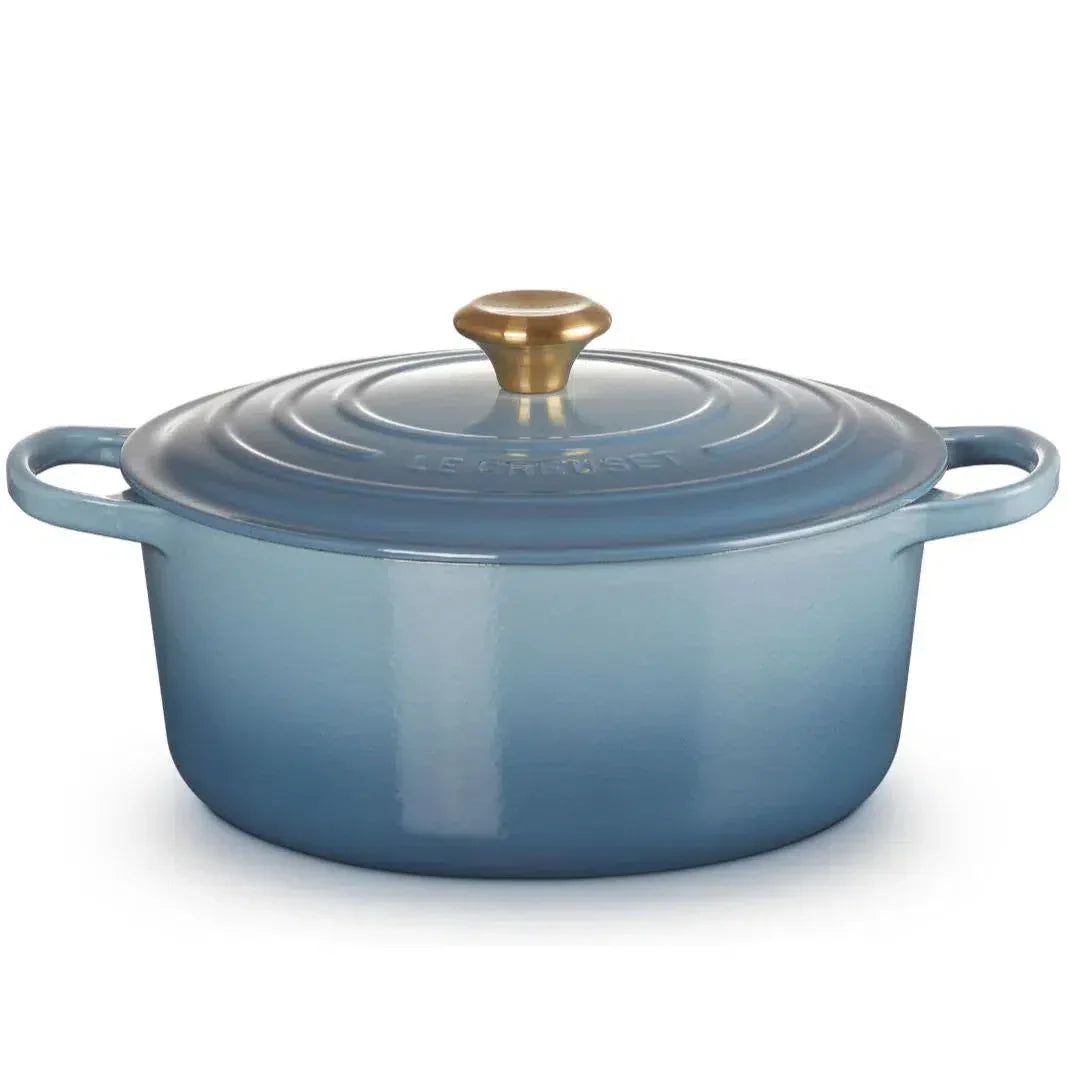 Panela Le Creuset Redonda Signature Chambray 6,7L 28cm